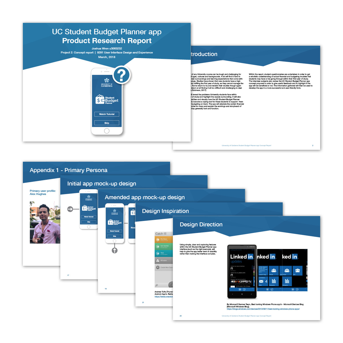 UC Student Budget Planner app Product Research Report